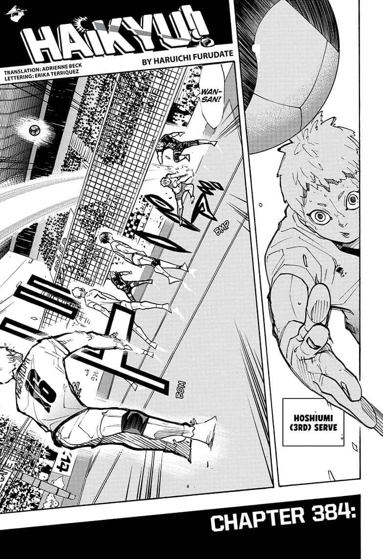 Haikyu!!-Chapter 384