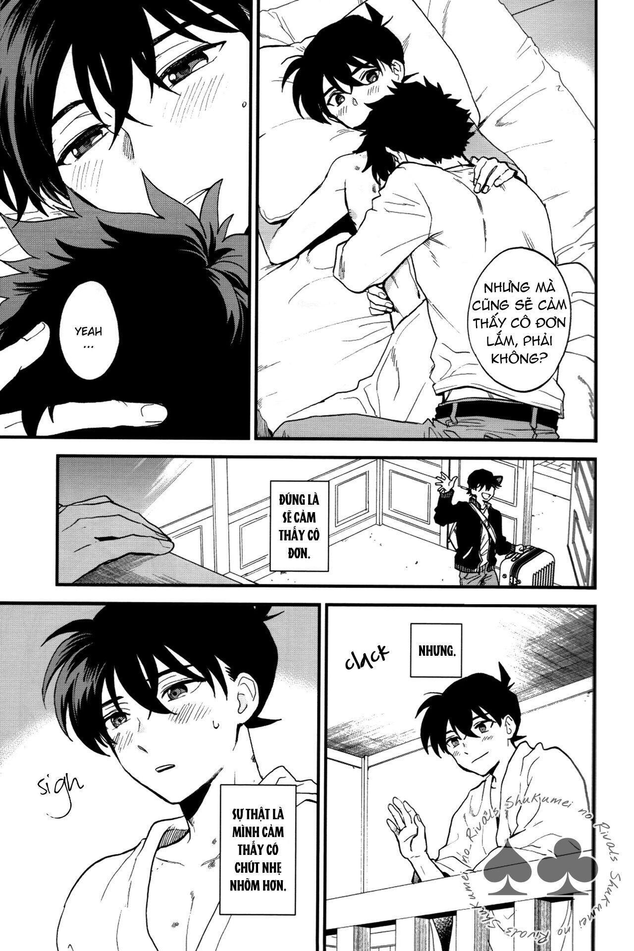 DJ Detective Conan Chapter 2 KaitoxShinichi - Trang 2