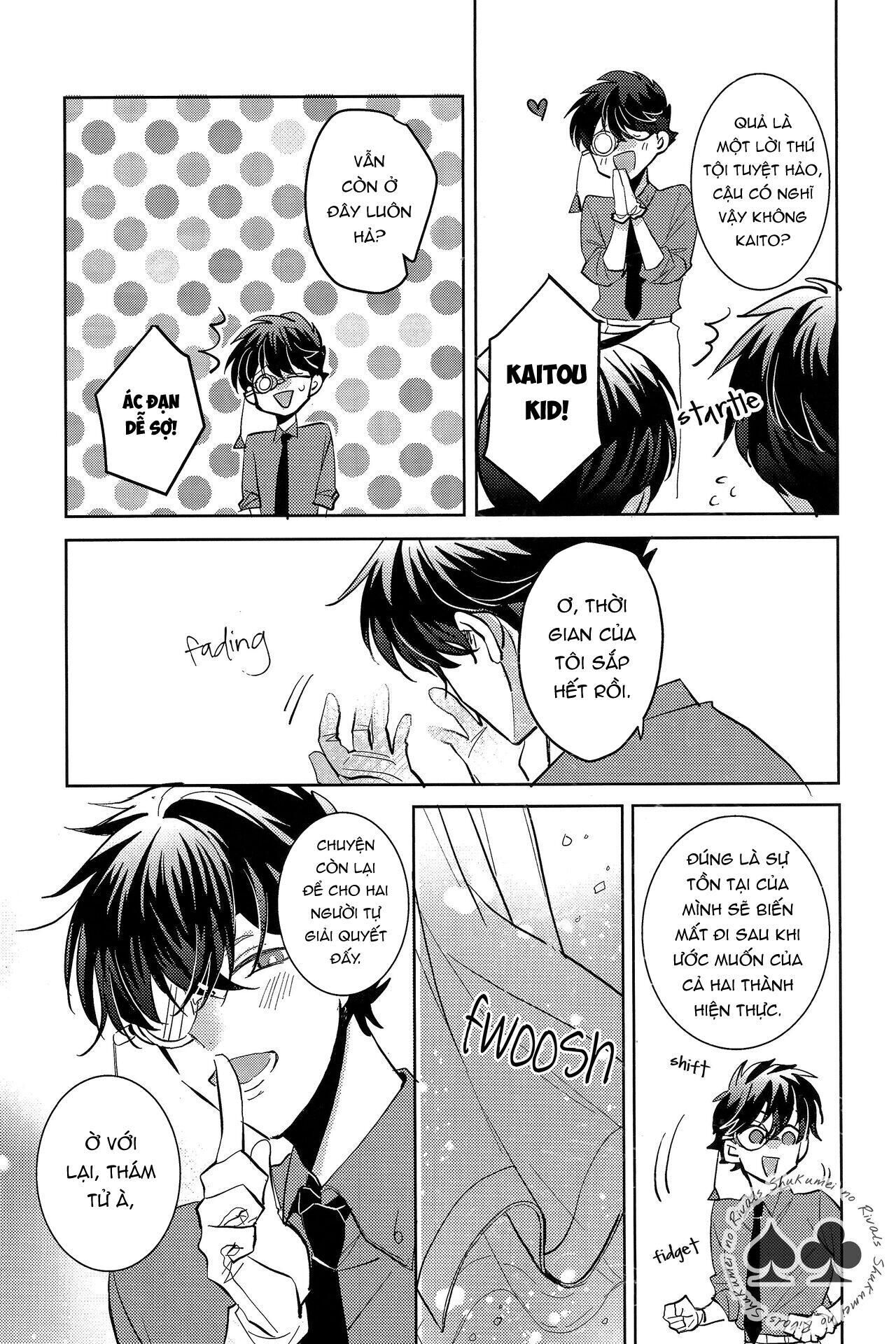 DJ Detective Conan Chapter 4 KidxShinichi - Trang 2