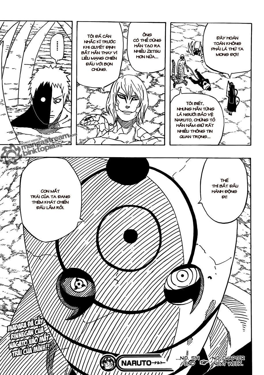 naruto - cửu vĩ hồ ly chapter 514 - Trang 2