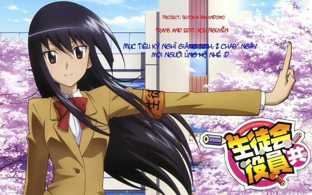 seitokai yakuindomo chapter 148 - Trang 2