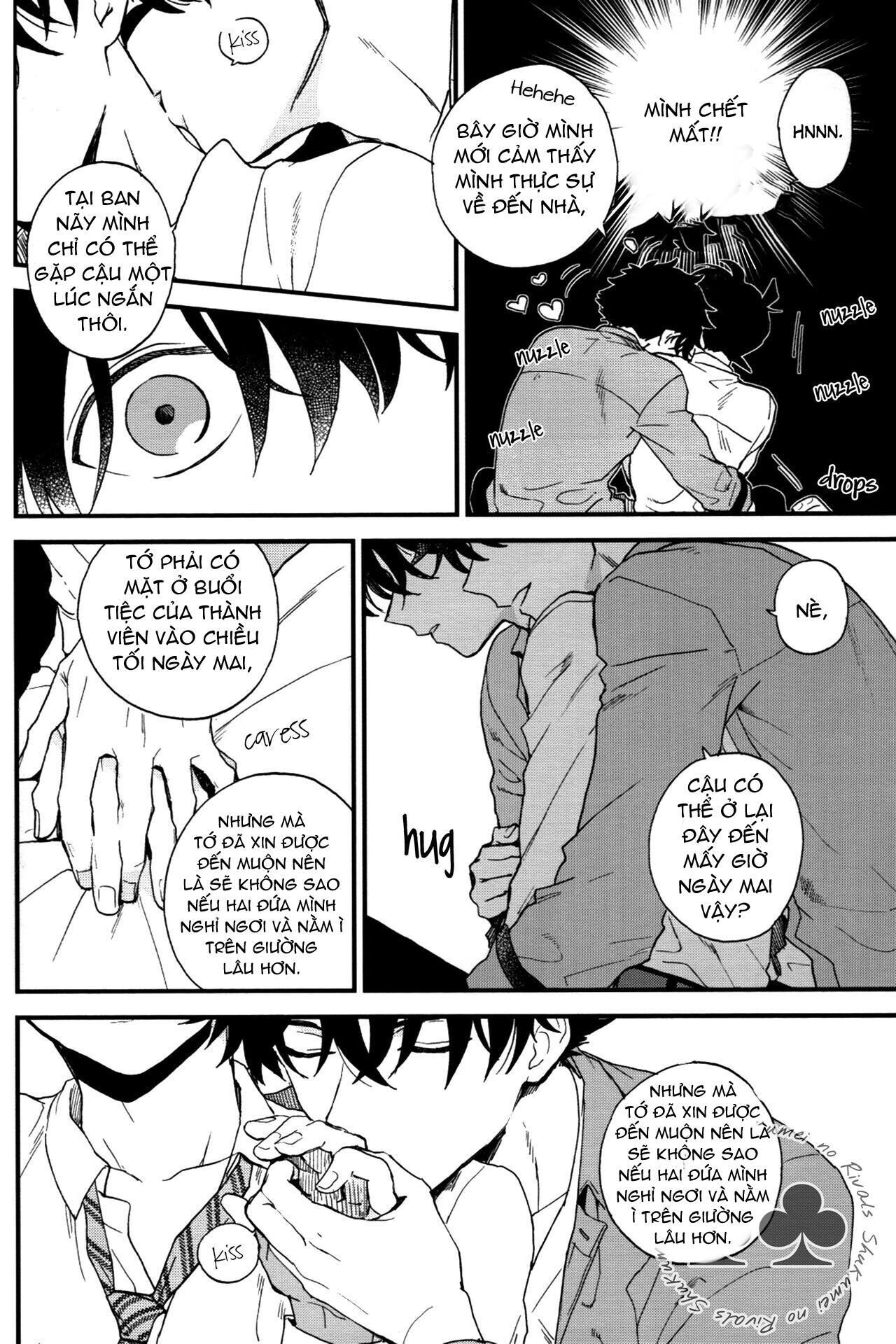 DJ Detective Conan Chapter 2 KaitoxShinichi - Trang 2