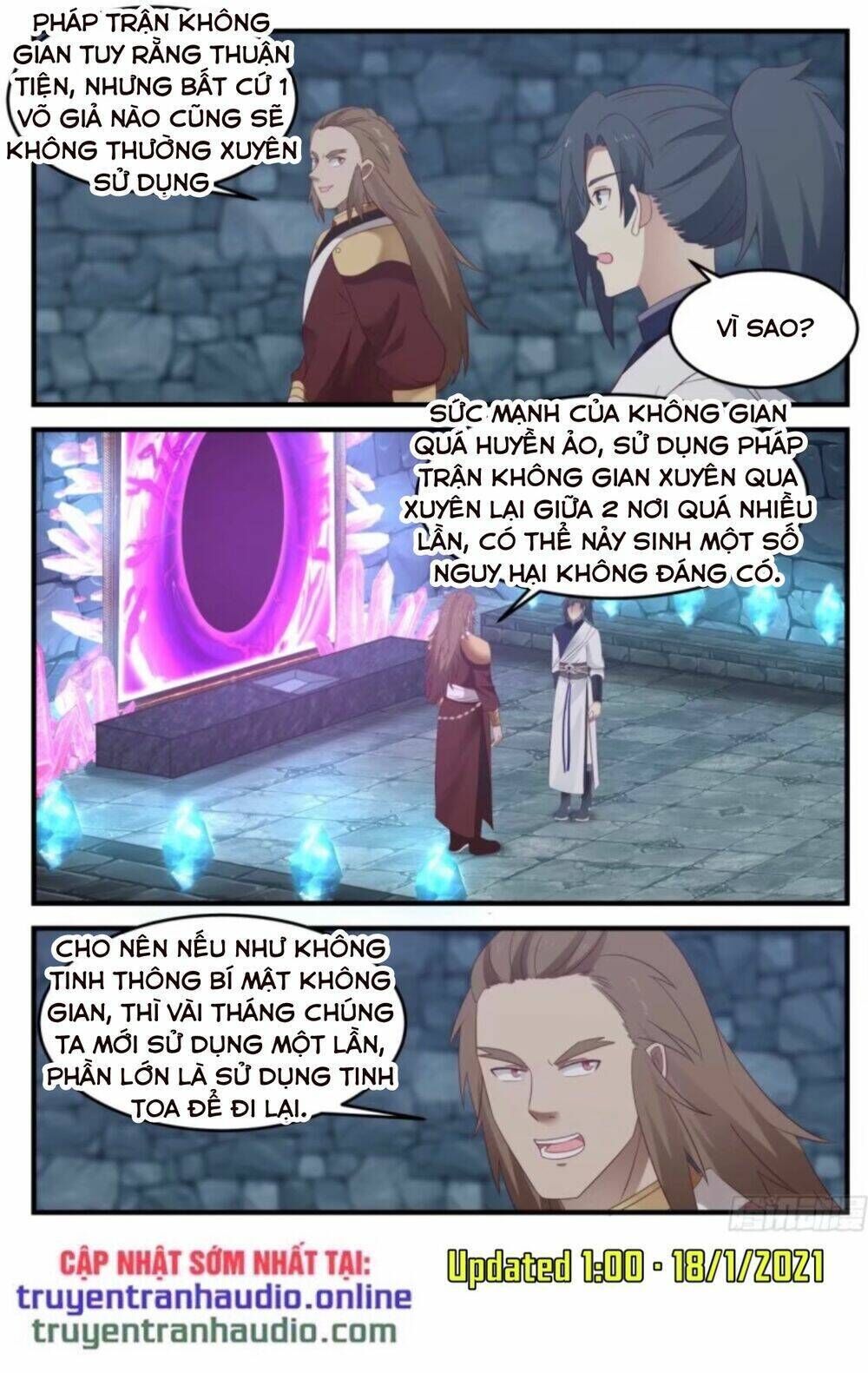 võ luyện đỉnh phong chapter 905 - Trang 2