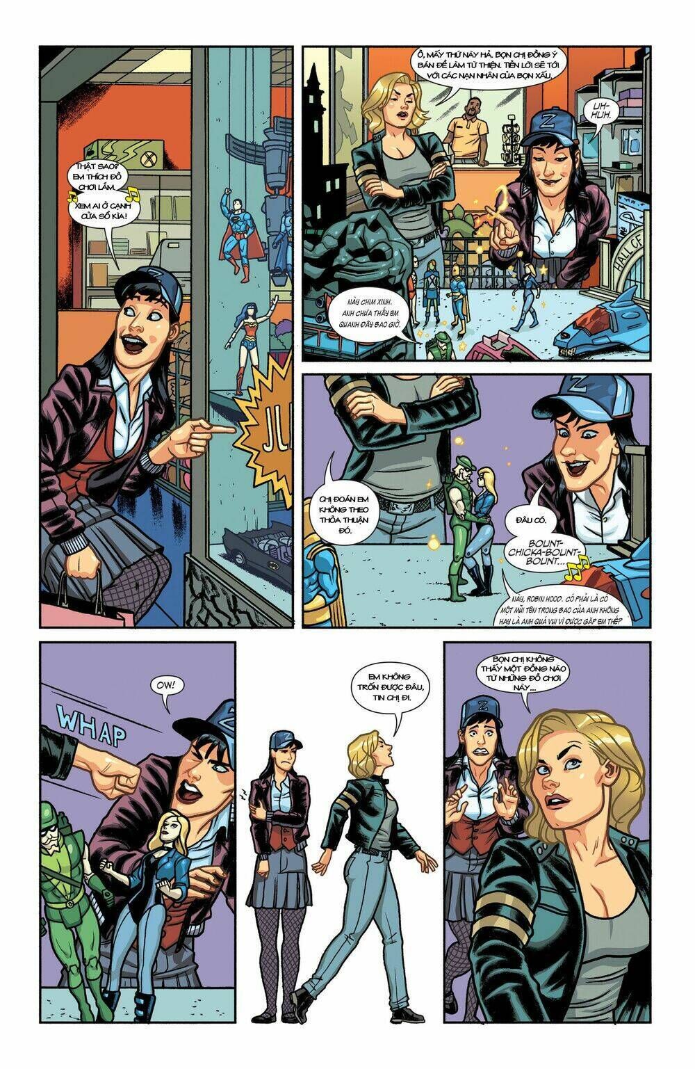 Black Canary and Zatanna - Bloodspell Chapter 2 - Next Chapter 3