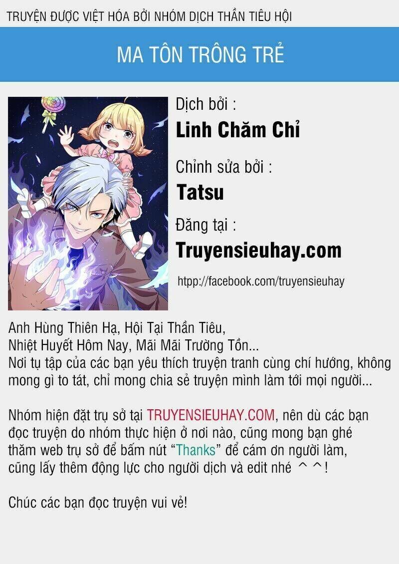 ma tôn trông trẻ chapter 27 - Trang 2