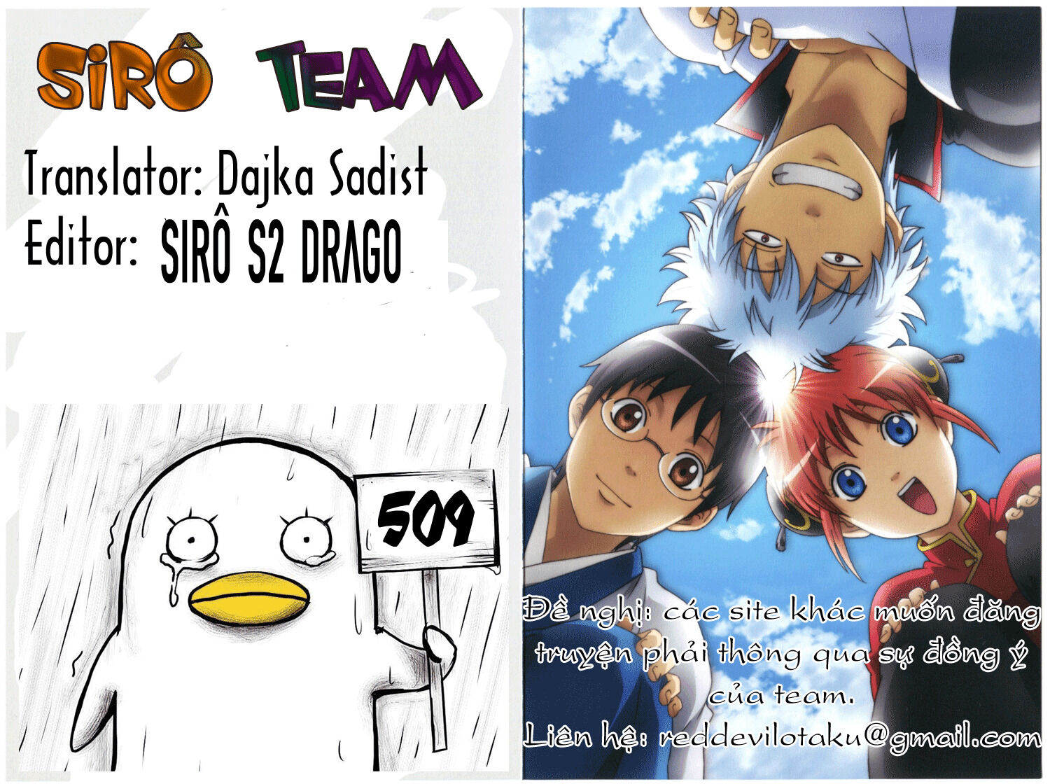 gintama chương 509 - Next chương 510