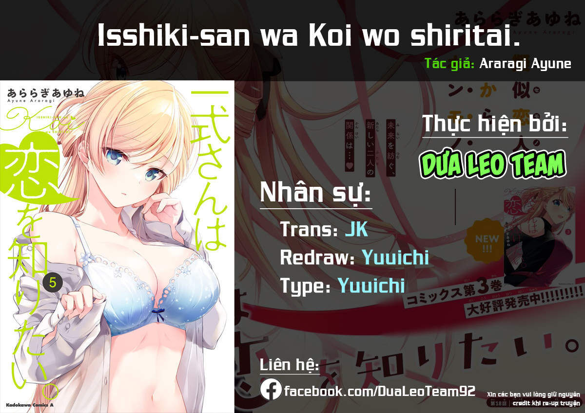 Isshiki-san muốn biết yêu là gì Chapter 18 - Trang 2