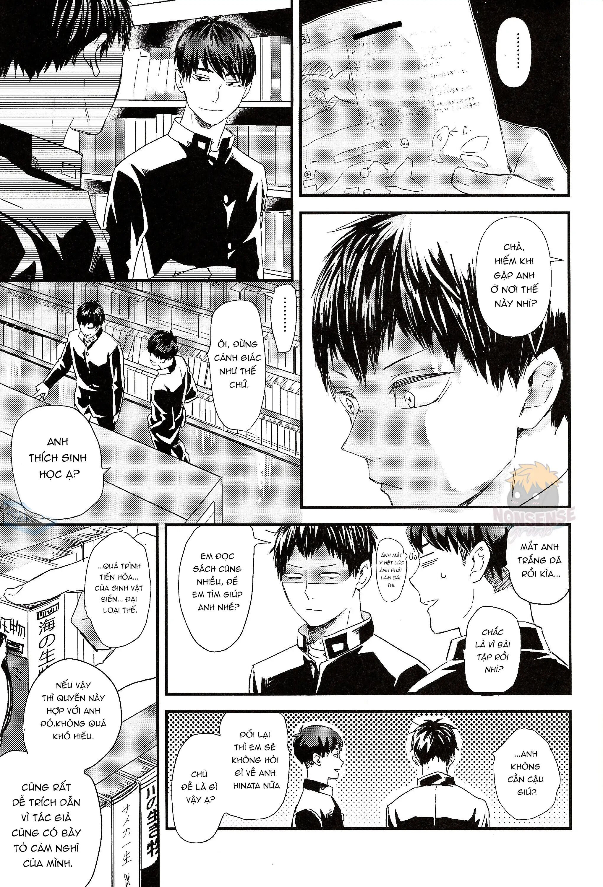 [KAGEHINA DOUJINSHI] - CÁ BƠI TRÊN TRỜI Chapter 2 - Trang 2