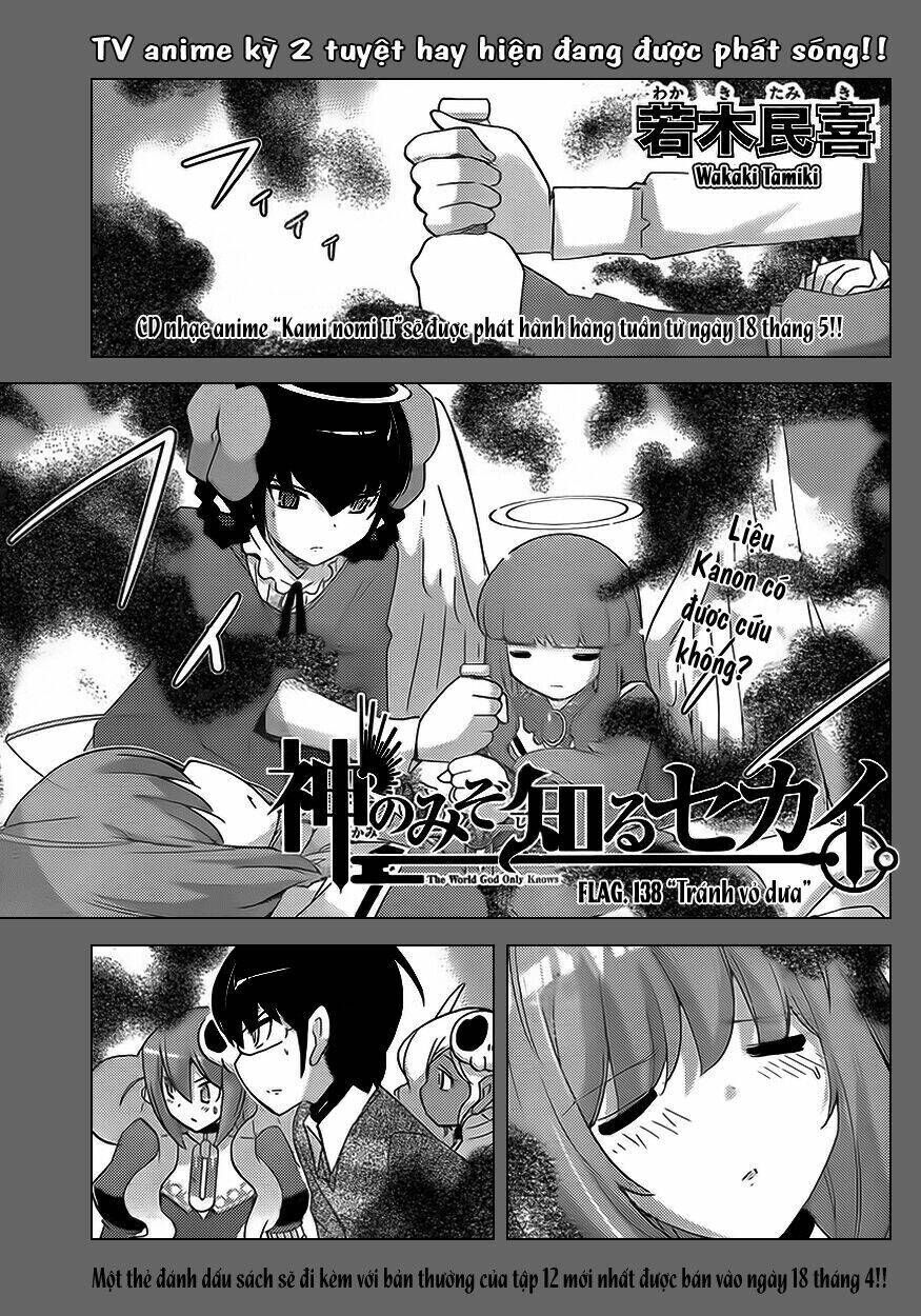 The World God Only Knows - Kami nomi zo Shiru Sekai Chapter 138 - Trang 2