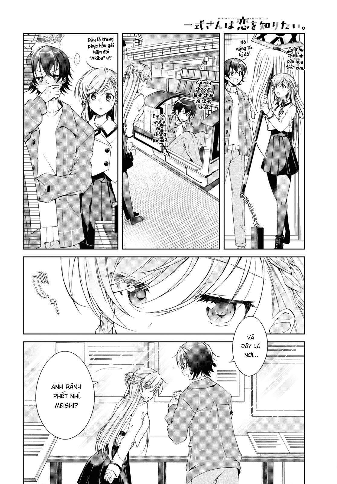 Isshiki-san muốn biết yêu là gì Chapter 16 - Trang 2