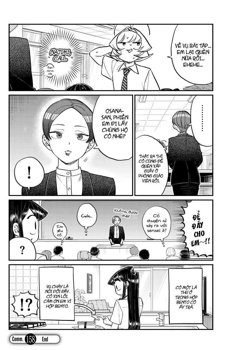 komi-san wa komyushou desu chapter 158 - Trang 1