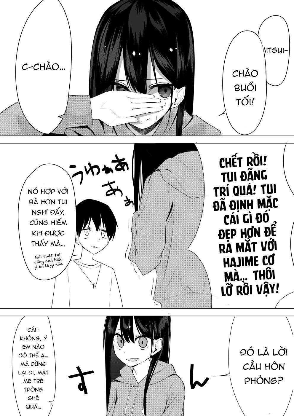 mitsuishi-san wa doko ka okashii chapter 5 - Trang 2