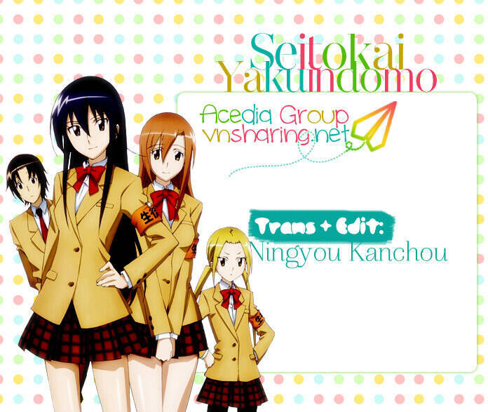 seitokai yakuindomo chapter 33 - Trang 2