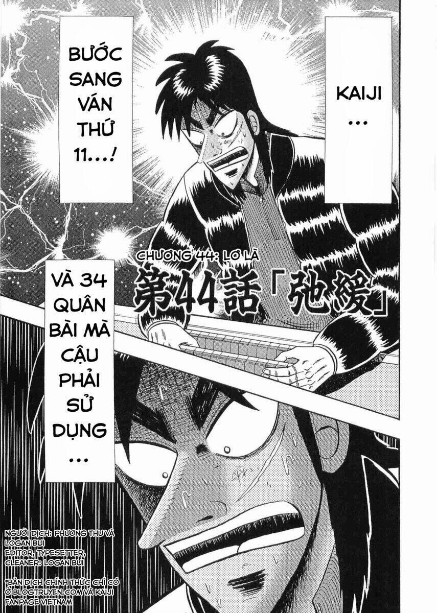 tobaku datenroku kaiji chapter 44: lơ là - Trang 2