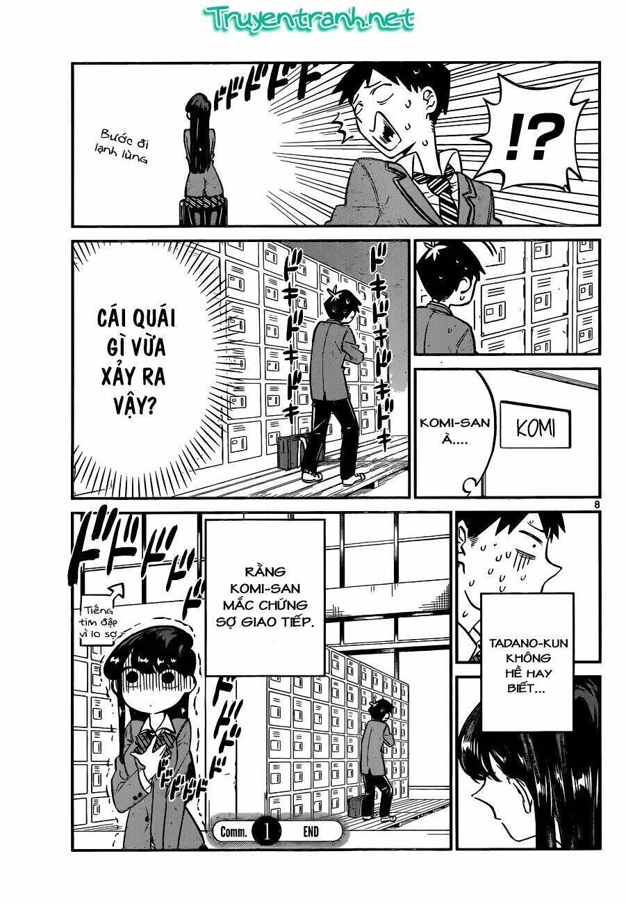 komi không thể giao tiếp chapter 1 - Trang 2