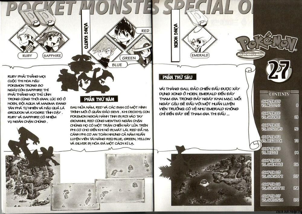 pokemon special Chapter 311 - Next Chapter 314