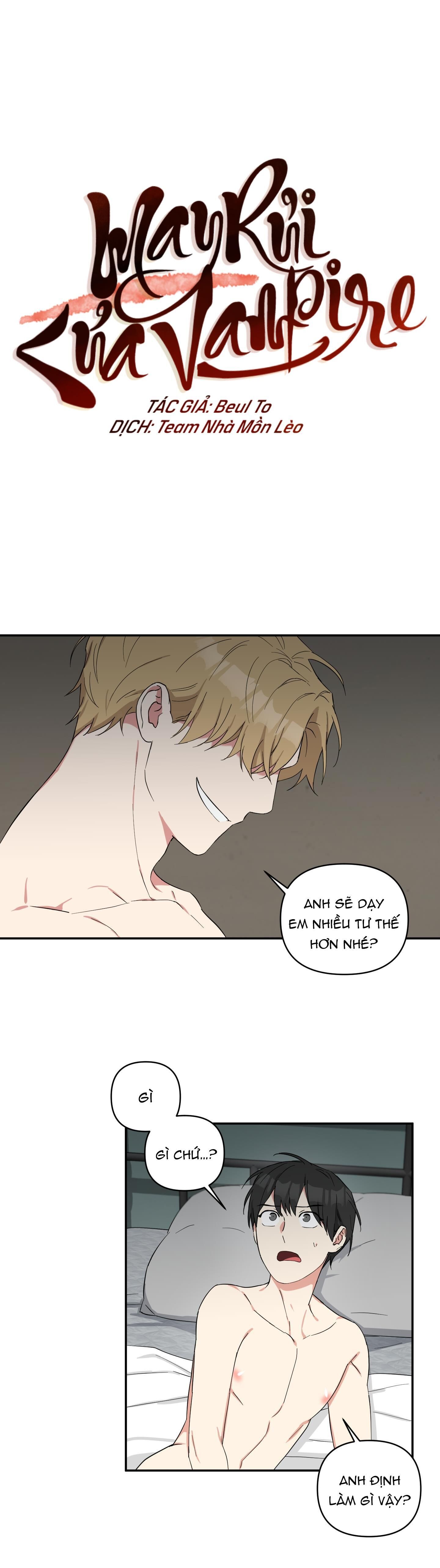 may rủi của vampire Chapter 25 - Next Chương 26