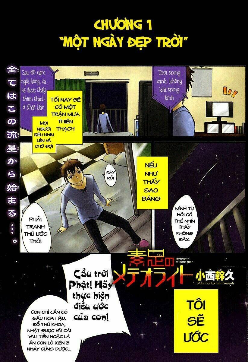 Suashi No Meteorite Chapter 1: Một ngày đẹp trời ... - Next Chapter 2: Cuộc chiến thường ng ...