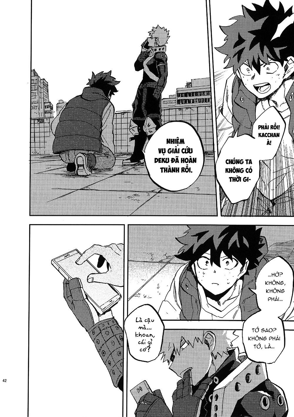 [DEKUBAKU DOUJINSHI - BƯỚC NGOẶT] Chapter 0 - Trang 1