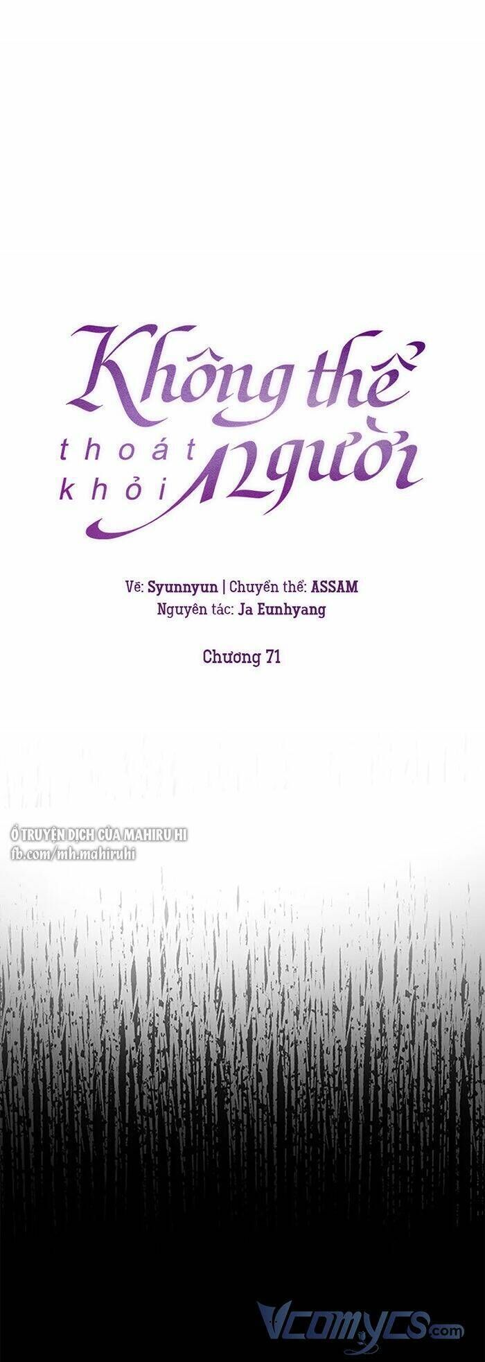 không thể thoát khỏi người chapter 71 - Next chapter 72