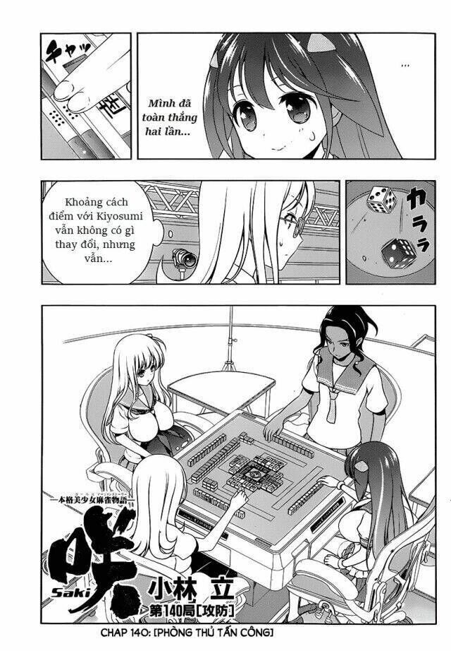 saki chapter 140 - Trang 2