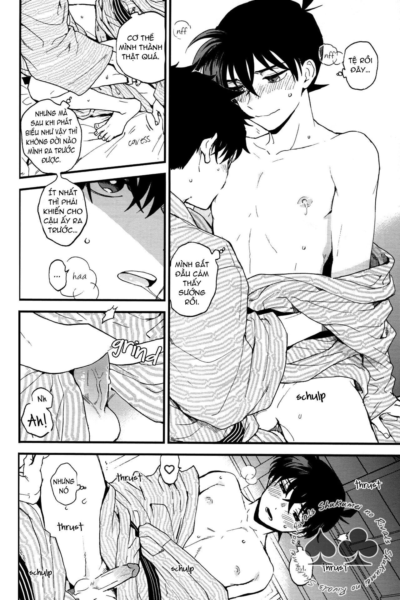 DJ Detective Conan Chapter 2 KaitoxShinichi - Trang 2