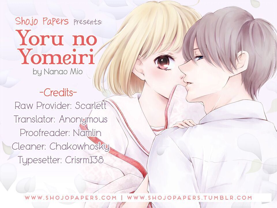 yoru no yomeiri chapter 21 - Trang 2