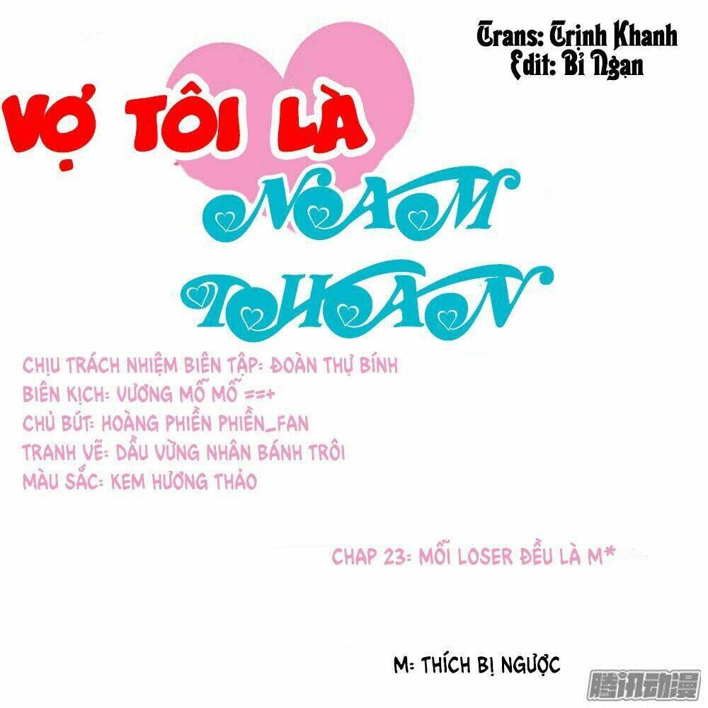 bà xã tôi là nam thần chương 23 - Trang 2