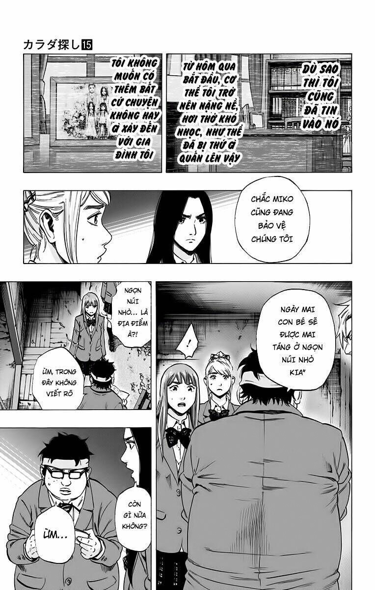 trò chơi tìm xác - karada sagashi chapter 131 - Trang 2