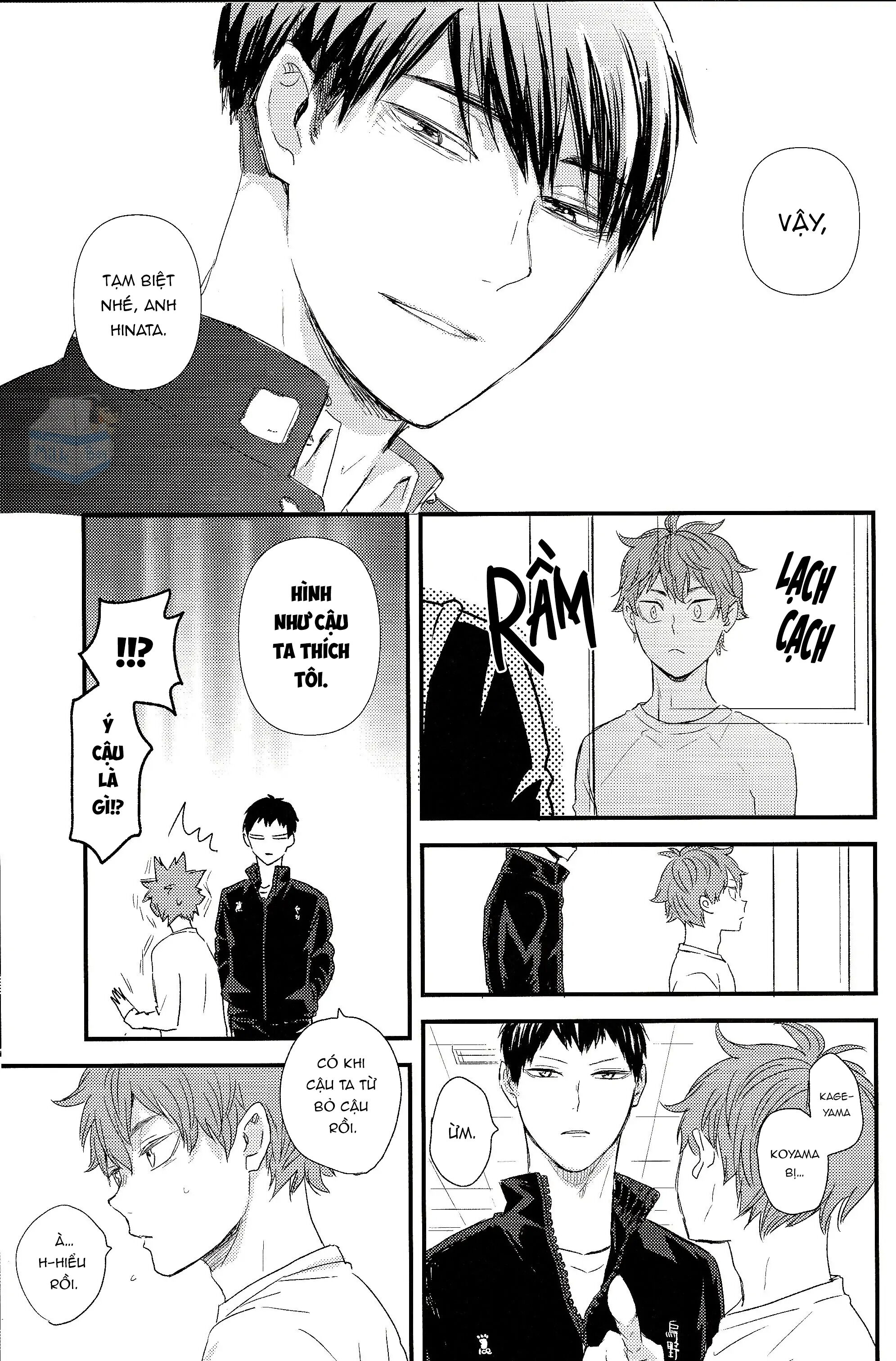 [KAGEHINA DOUJINSHI] - CÁ BƠI TRÊN TRỜI Chapter 2 - Trang 2