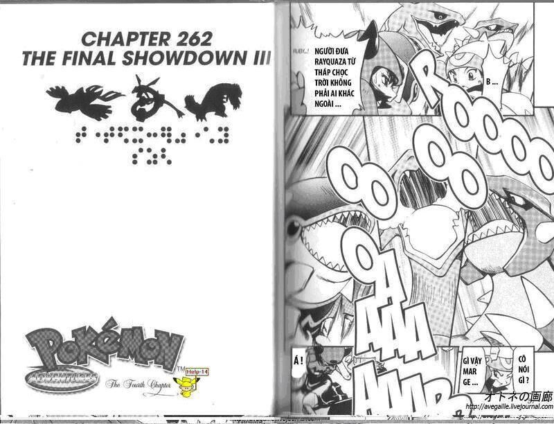 pokemon special Chapter 263 - Next Chapter 266