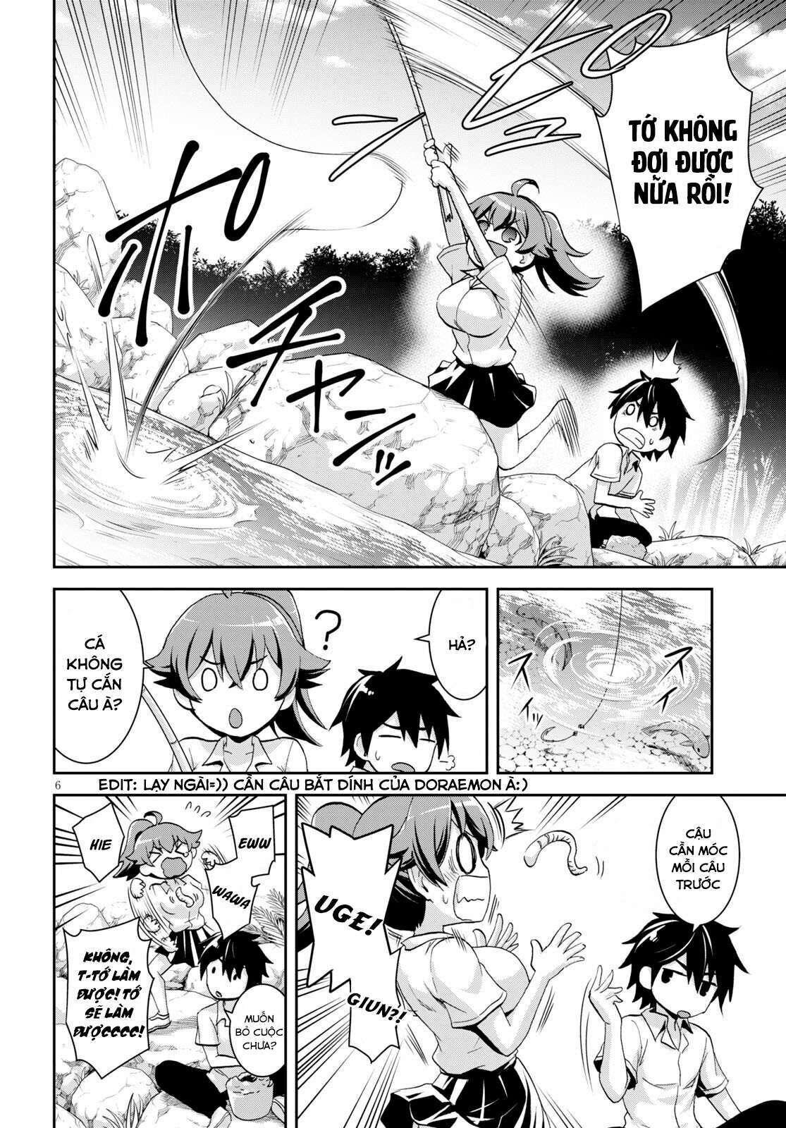 Isekai Yurutto Survival Seikatsu: Gakkou No Minna To Isekai No Mujintou Ni Tenishitakedo Ore Dake Rakushou Desu Chapter 4 - Trang 2