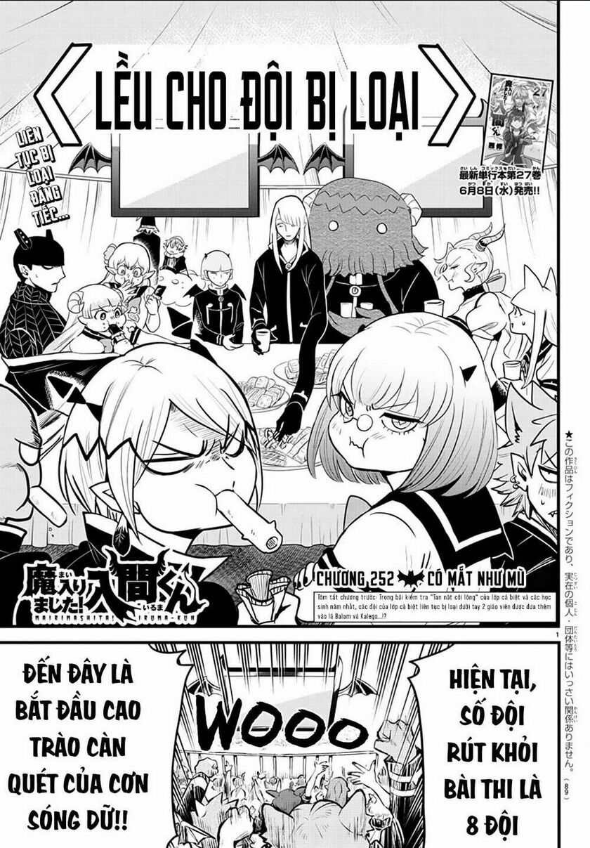 mairimashita! iruma-kun chapter 252: có mắt như mù - Trang 2