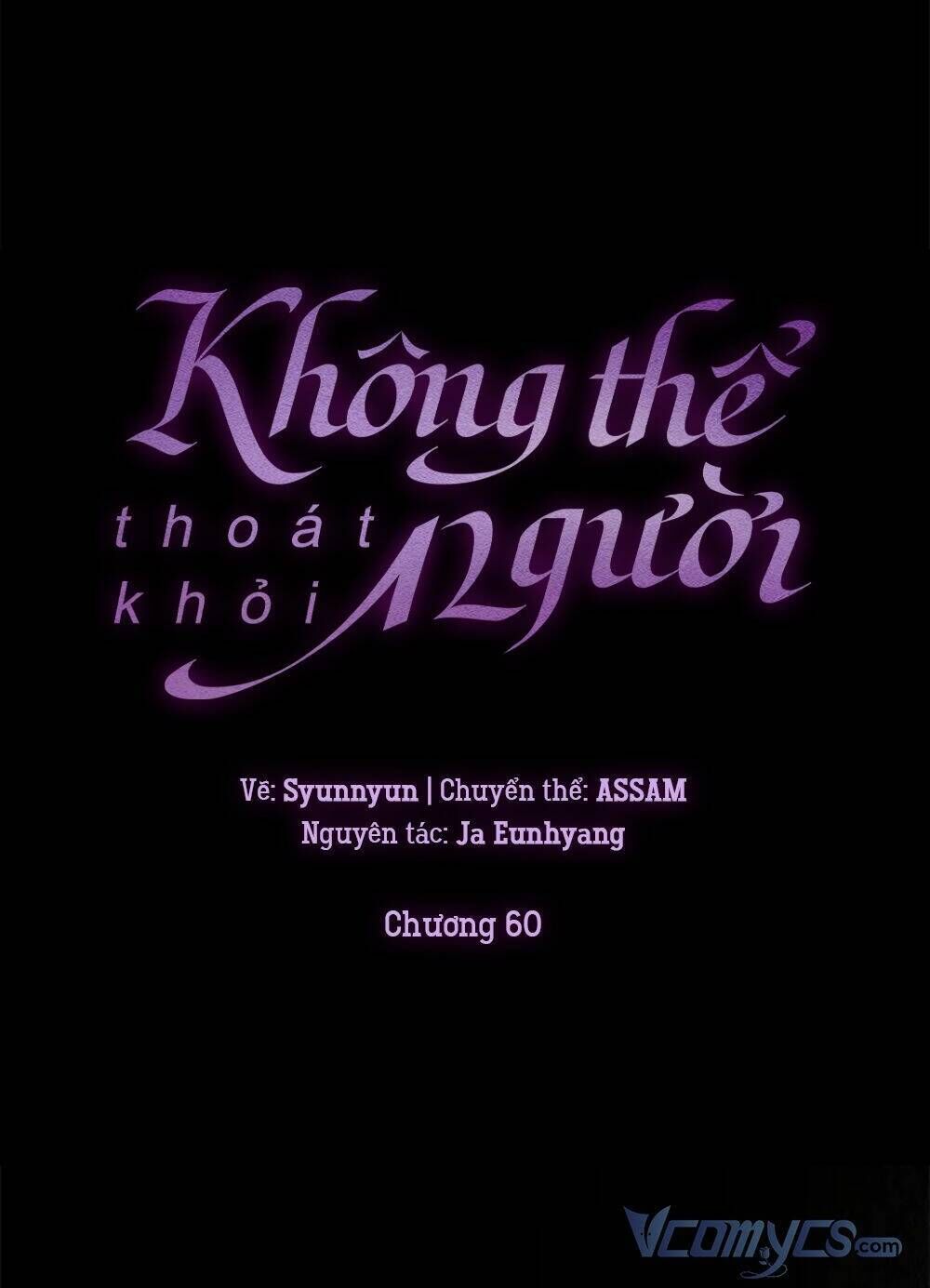 không thể thoát khỏi người chapter 60 - Next chapter 61