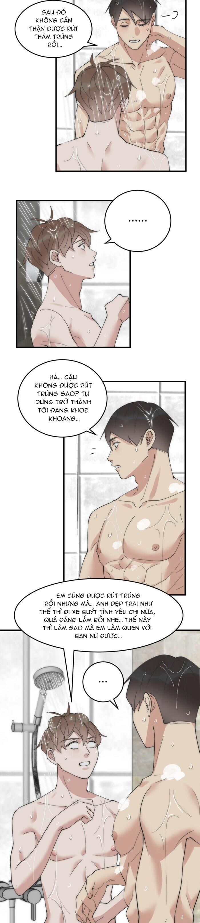 Đàn Anh Sói Ca Cùng Phòng Của Tôi Chapter 21 Không che - Next Chapter 22