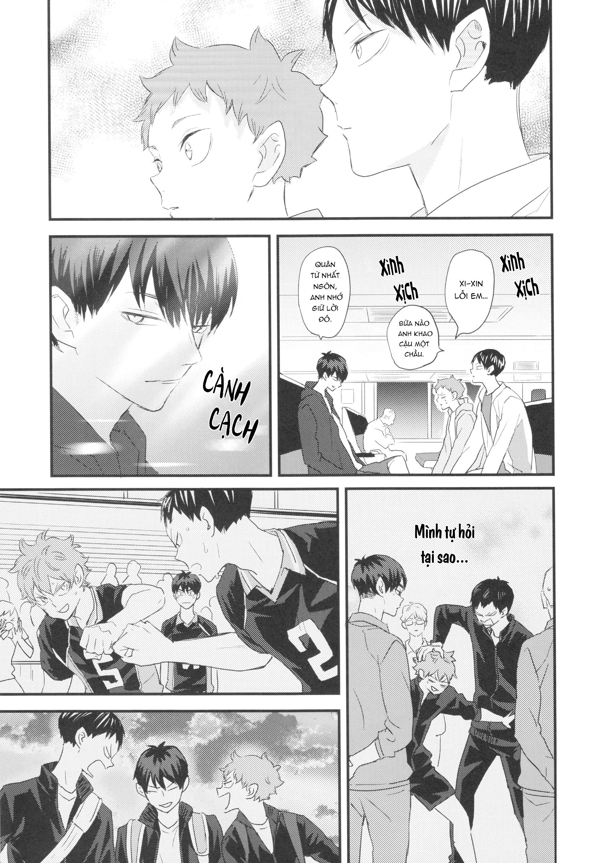 [KAGEHINA DOUJINSHI] - CÁ BƠI TRÊN TRỜI Chapter 4 - Next 