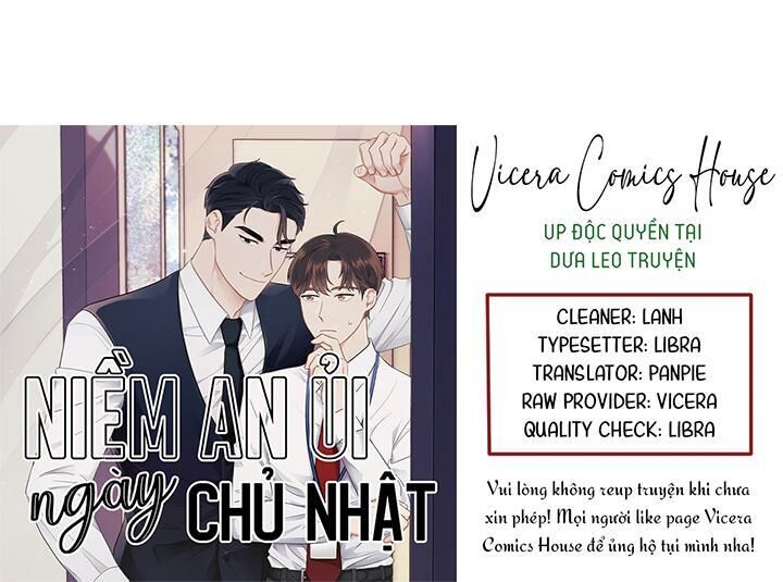 niềm an ủi ngày chủ nhật Chapter 8 - Trang 1