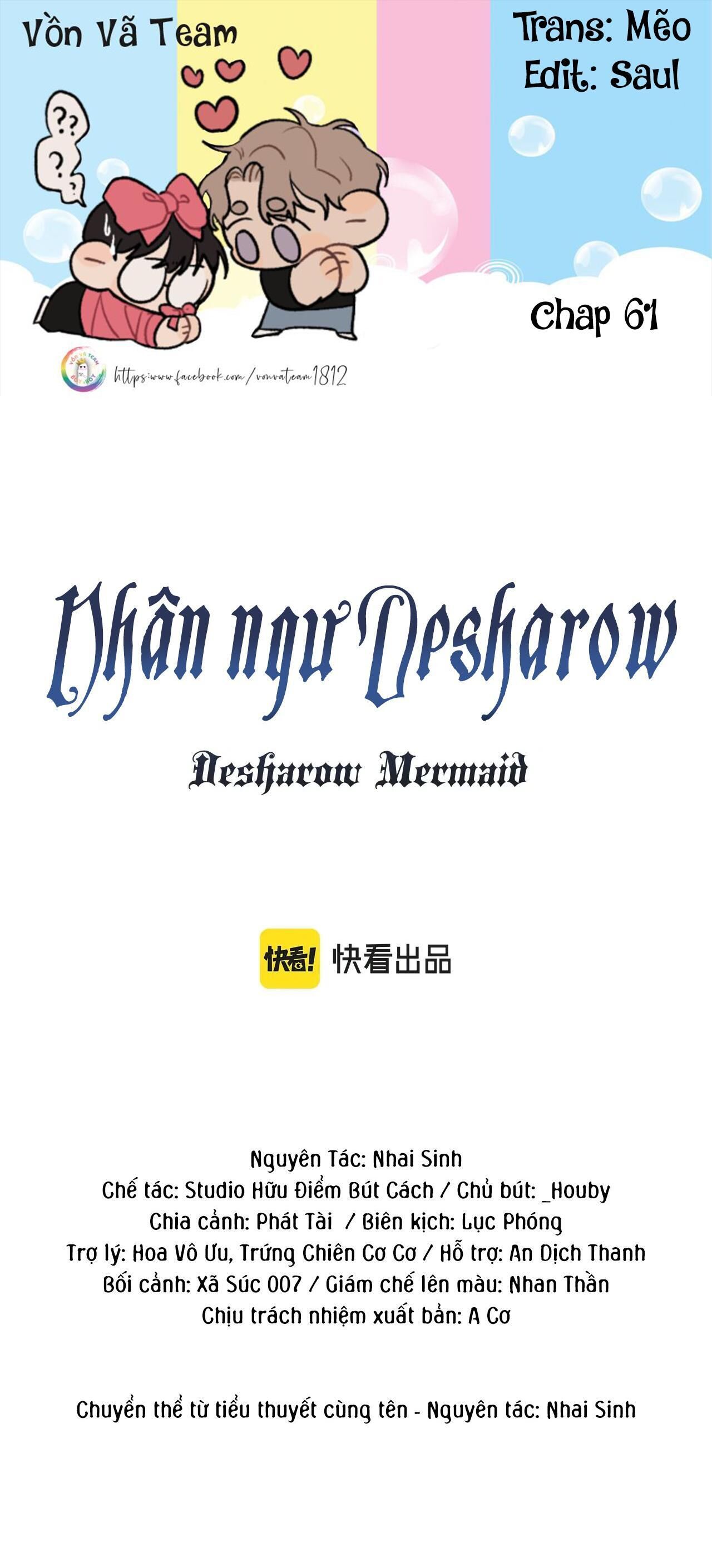 nhân ngư desharow Chapter 61 - Trang 1