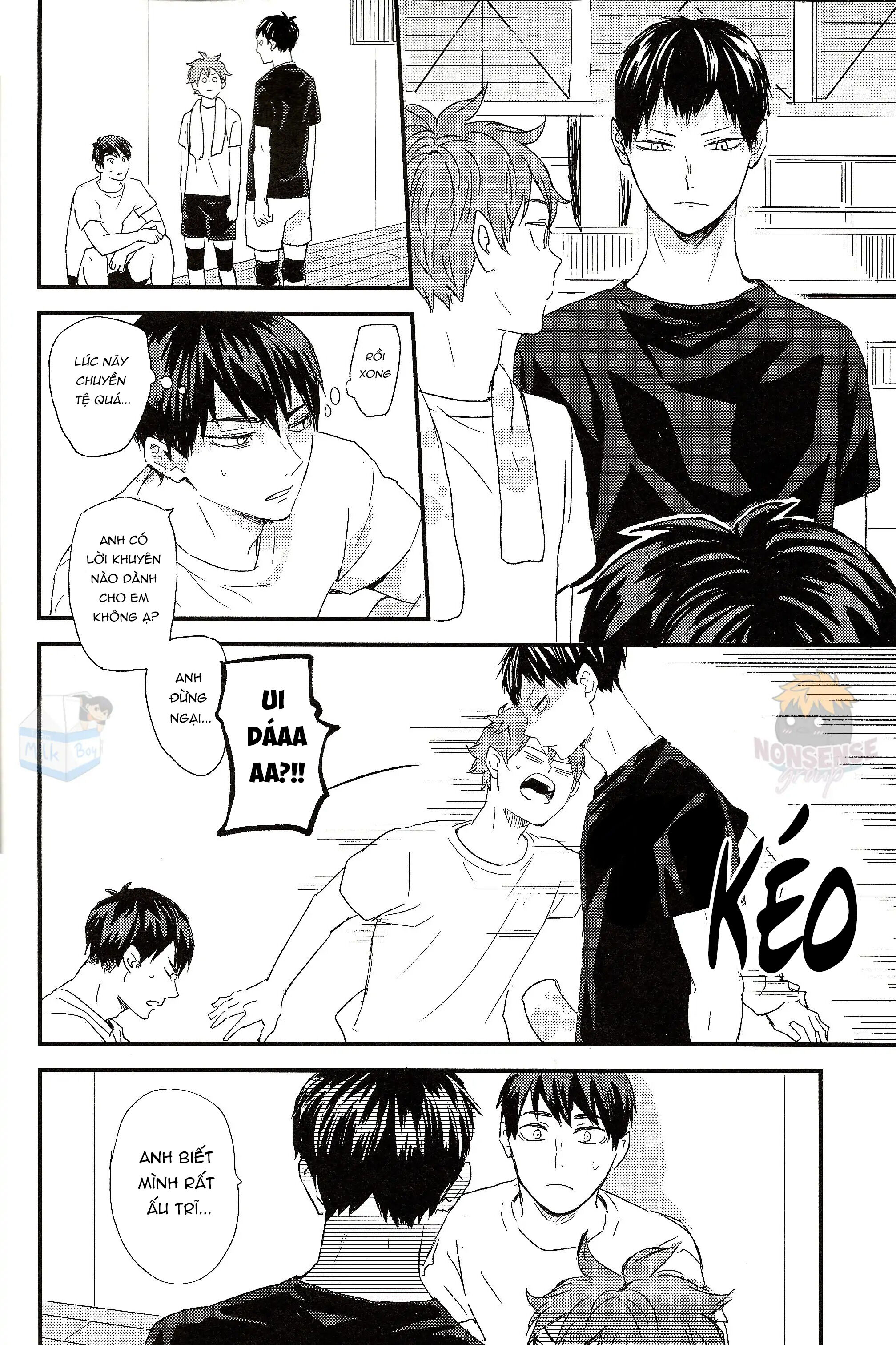 [KAGEHINA DOUJINSHI] - CÁ BƠI TRÊN TRỜI Chapter 2 - Trang 2