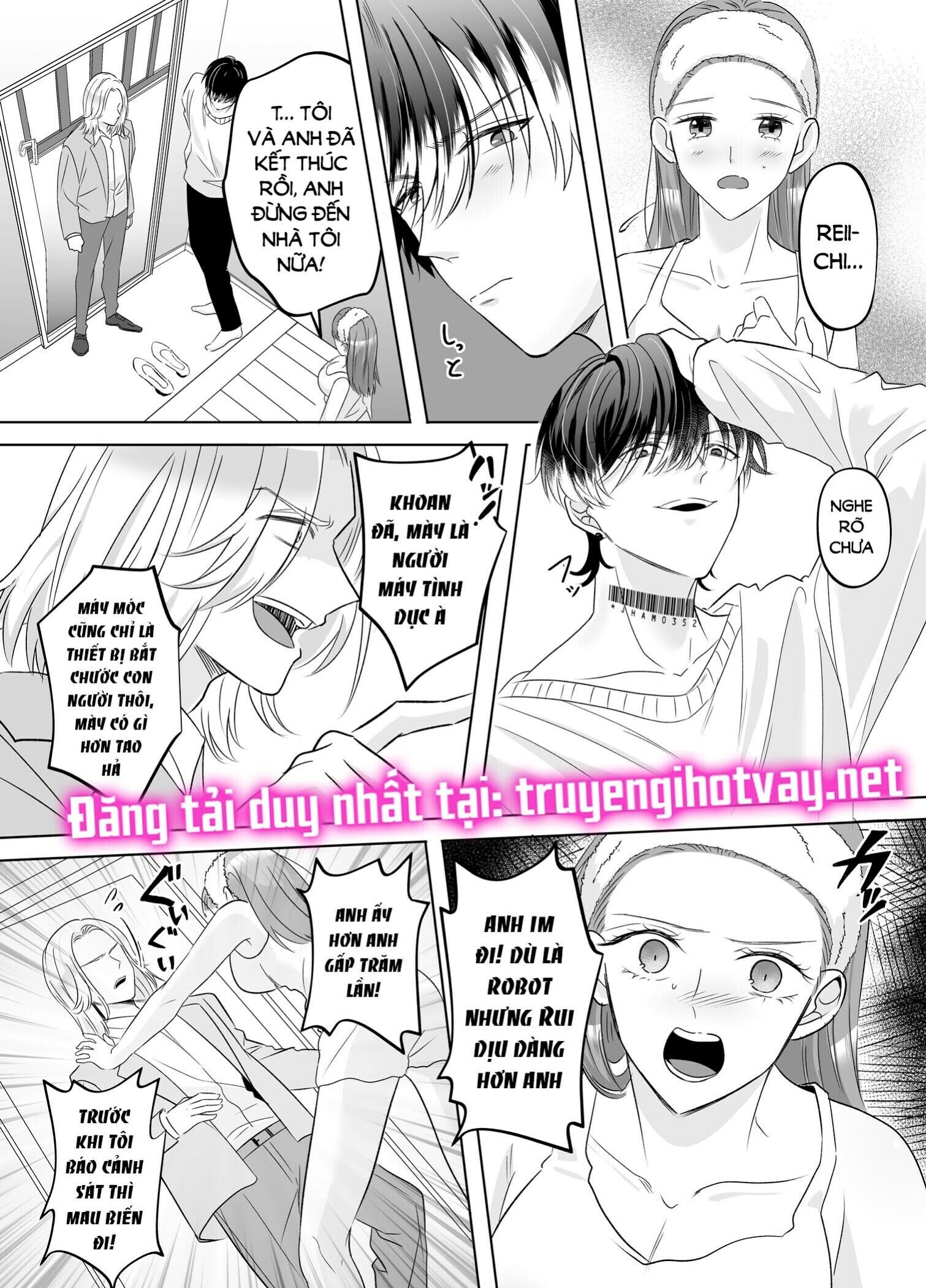 [21+] từ mọt người máy không cảm xúc trở thành anh chàng yandere - người máy tình dục đẹp trai mà tôi nhăt được Chap hết - Next 1