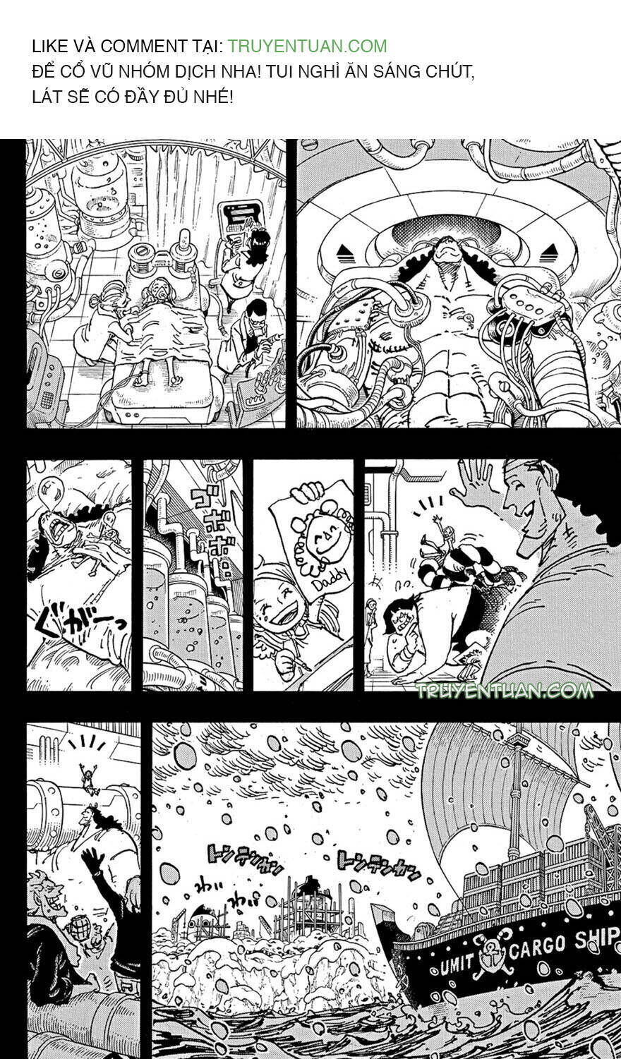 One Piece Chapter 1100 - Trang 2