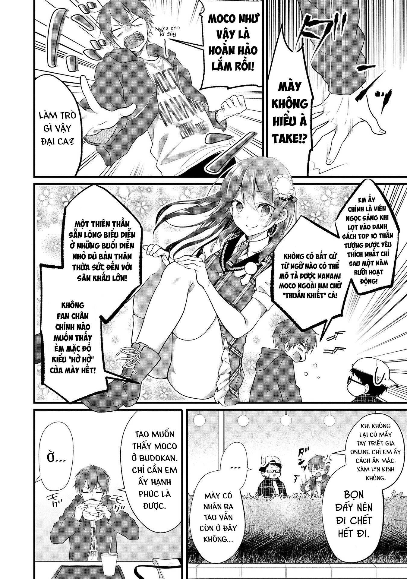 Idol tôi yêu thích giờ lại là kẻ bám đuôi tôi kìa! Chapter 1 - Trang 2