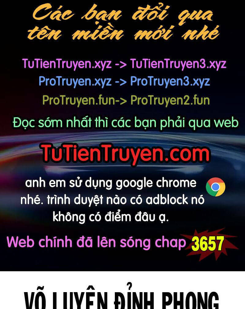 võ luyện đỉnh phong chapter 3656 - Trang 2