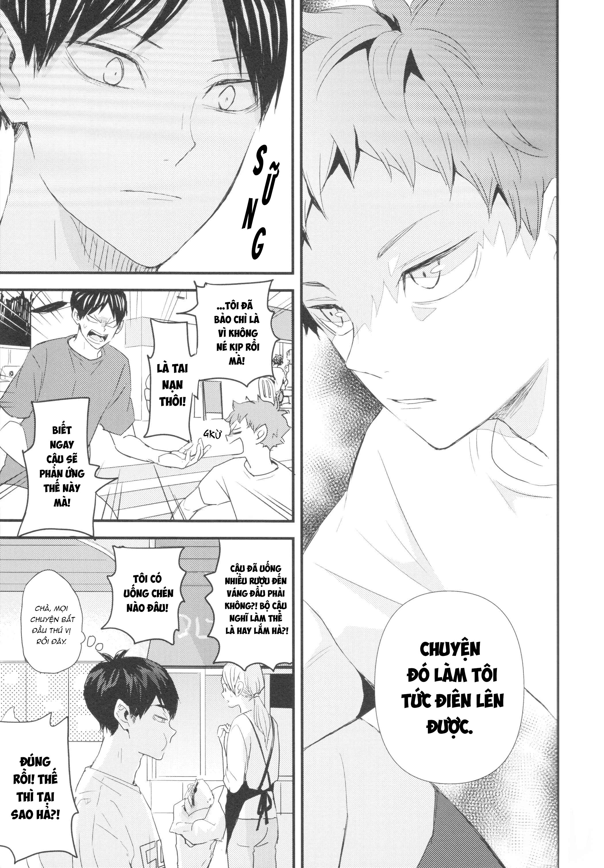 [KAGEHINA DOUJINSHI] - CÁ BƠI TRÊN TRỜI Chapter 4 - Next 