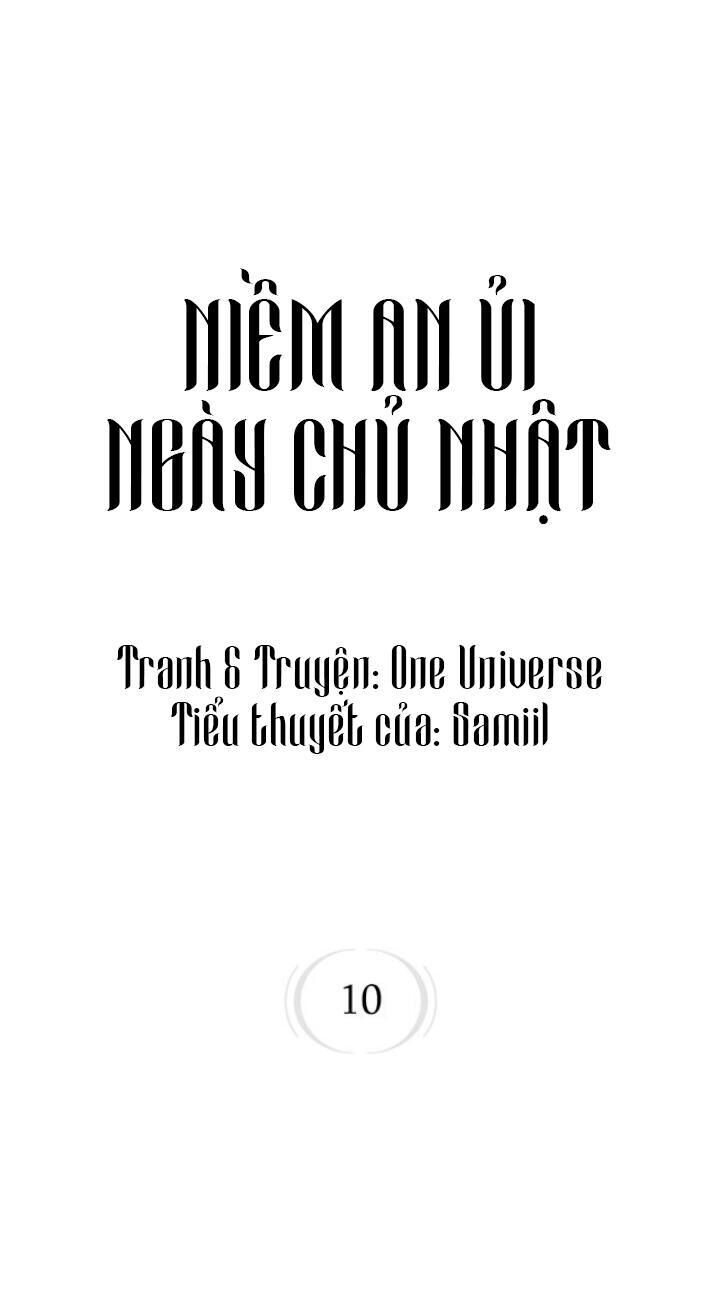 niềm an ủi ngày chủ nhật Chapter 10 - Trang 1