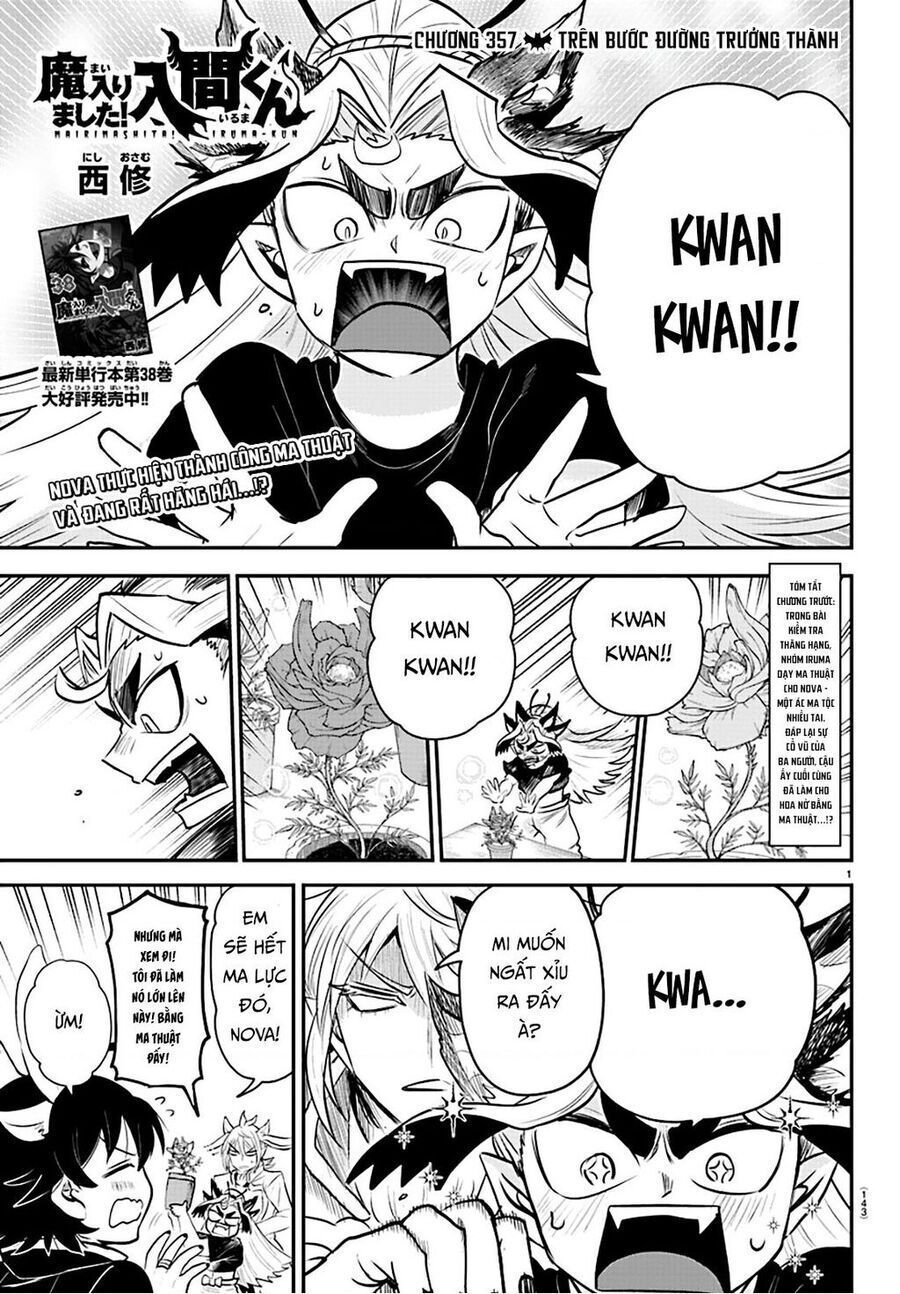 chào mừng cậu đến trường iruma-kun Chapter 357 - Next Chapter 358