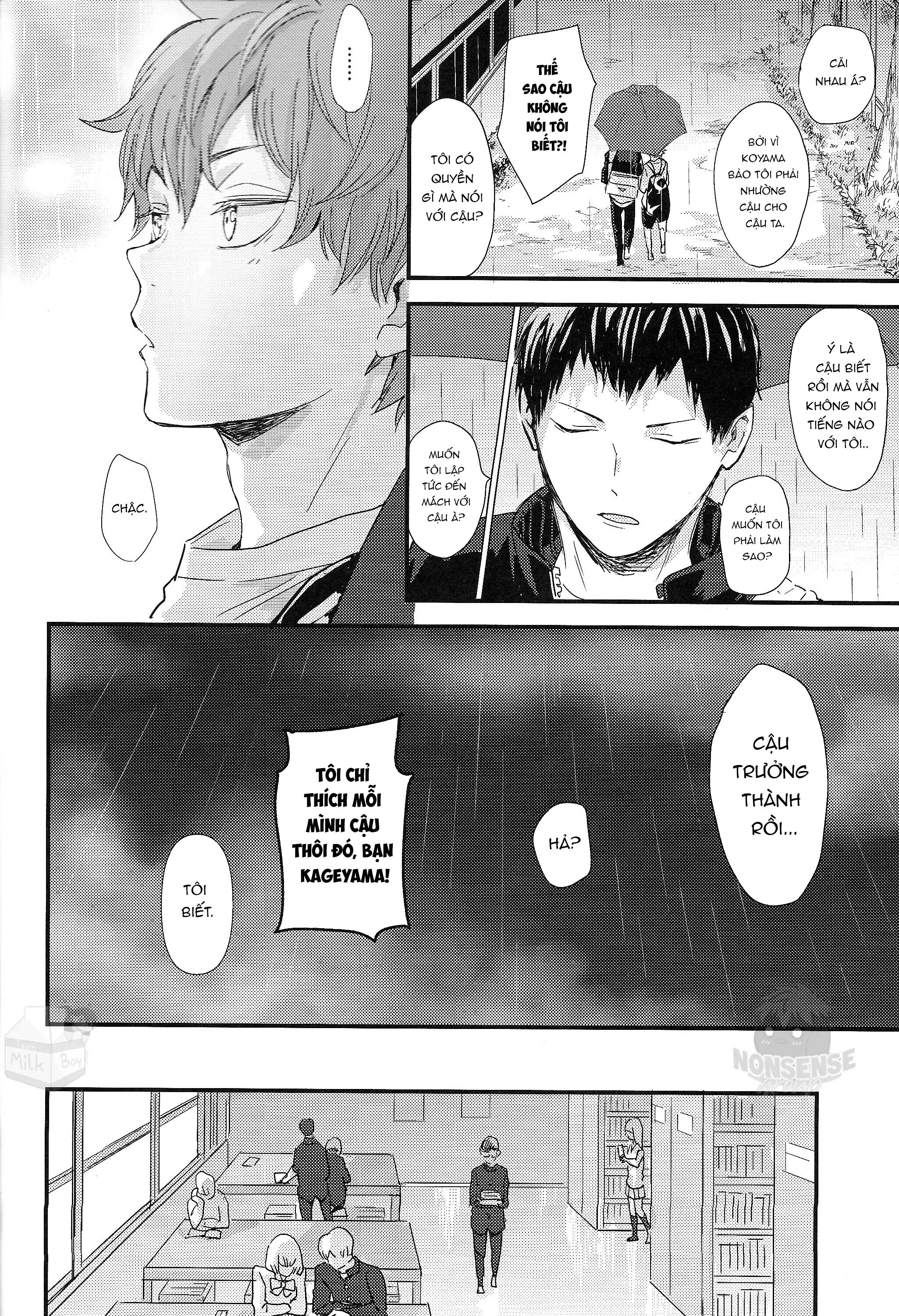 [KAGEHINA DOUJINSHI] - CÁ BƠI TRÊN TRỜI Chapter 2 - Trang 2