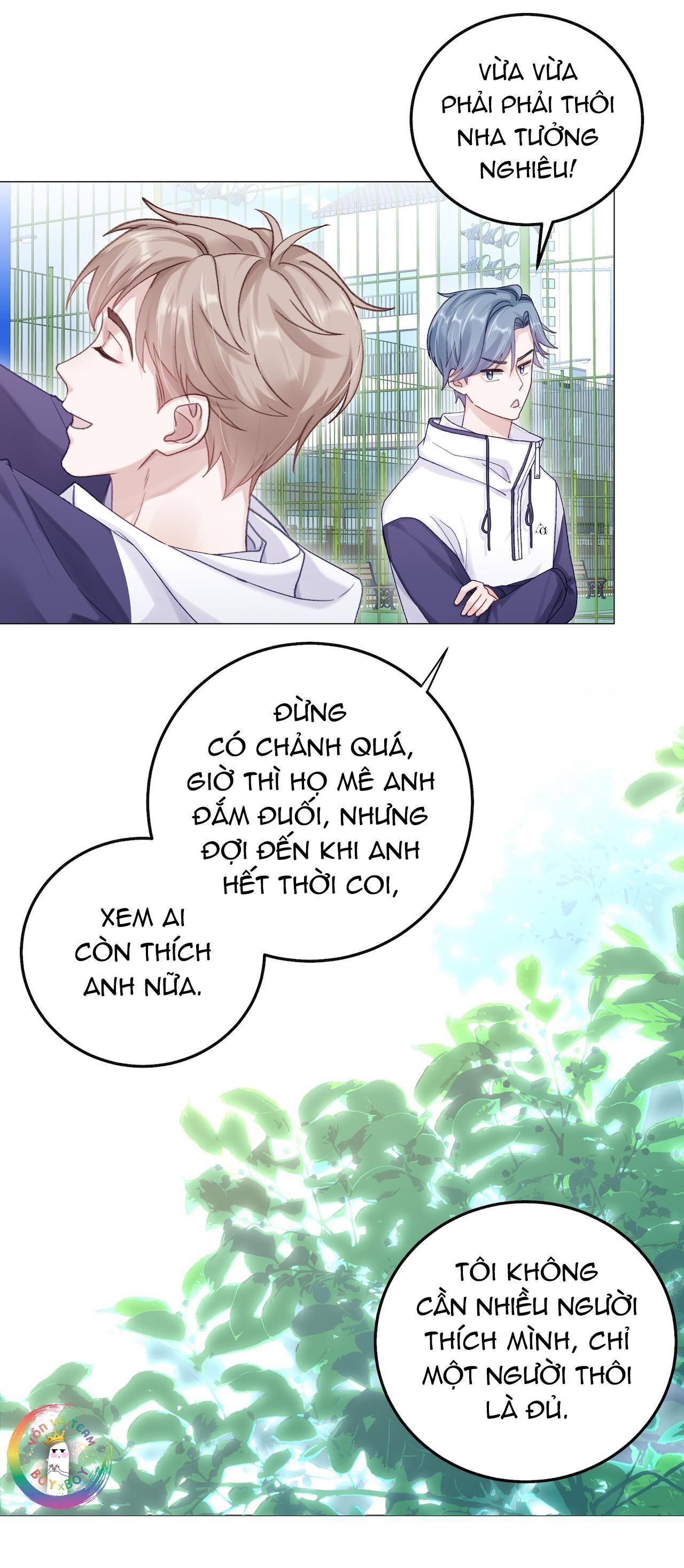 để ý tôi một chút đi mà Chapter 76 - Trang 1