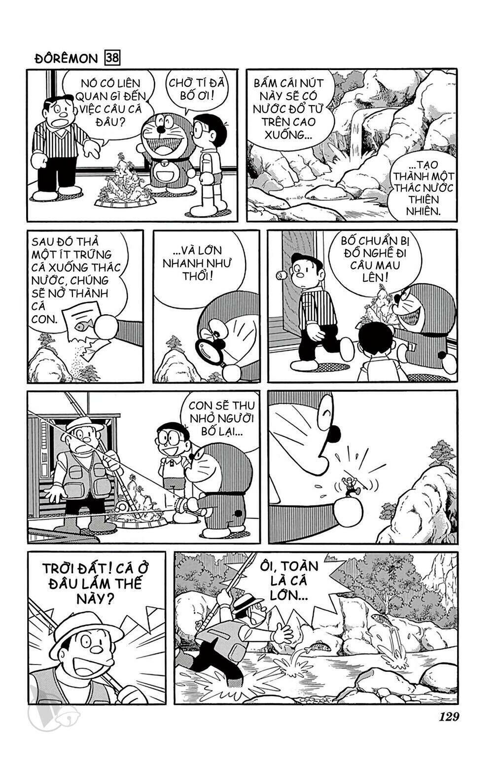 doraemon chapter 688: bay bổng bằng... cần câu! - Trang 2