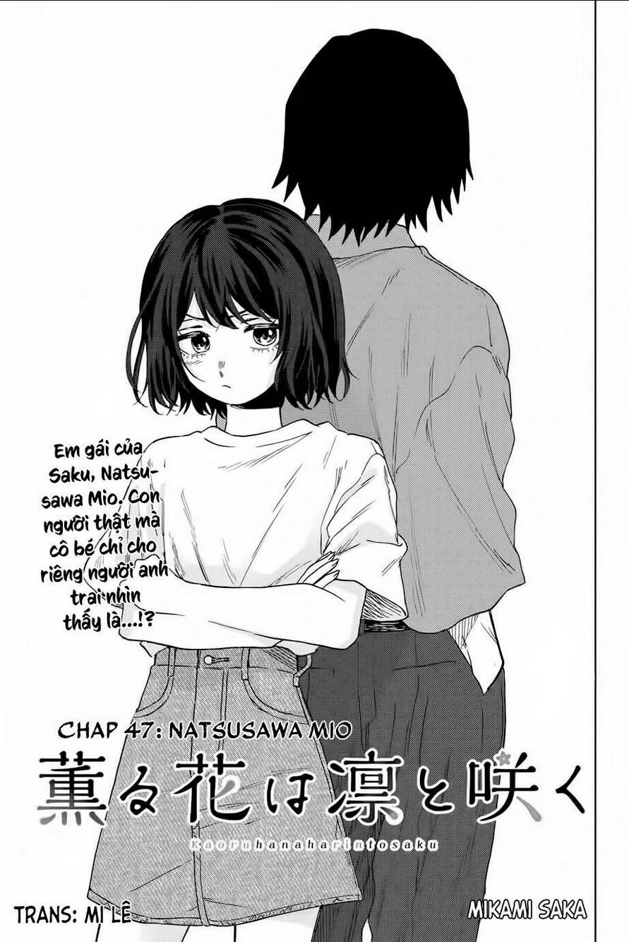 the fragrant flower blooms with dignity - kaoru hana wa rin to saku chapter 47: natsusawa mio - Next chapter 48